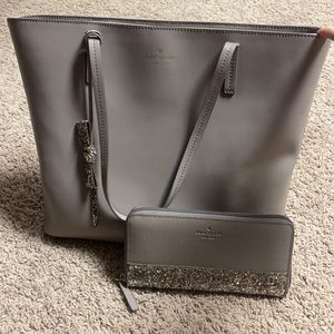 Kate Spade Purse & Matching Wallet